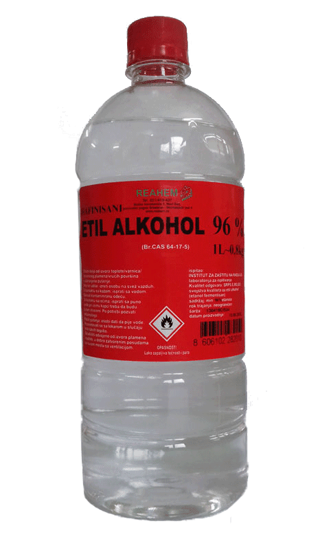 Rafinisani etil alkohol 96%